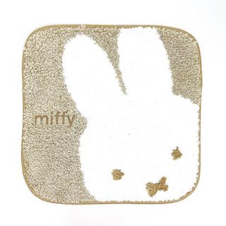 ミッフィー(miffy)のミッフィー すわって ベージュ チェアパッド マット リビング インテリア 椅子 座布団(日用品/生活雑貨)