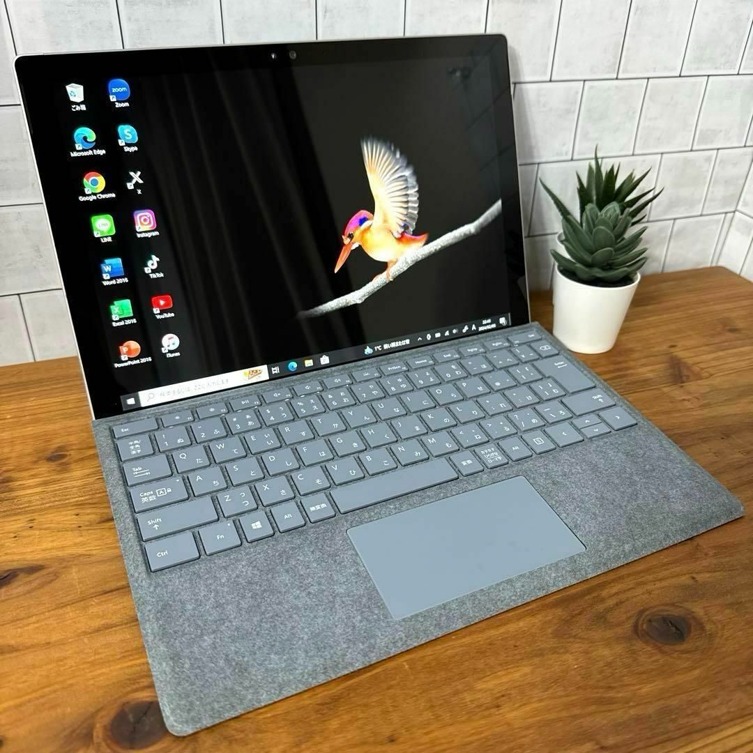 Microsoft(マイクロソフト)の【限定】Surface pro4アイスブルー☘core i5☘SSD128GB スマホ/家電/カメラのPC/タブレット(ノートPC)の商品写真