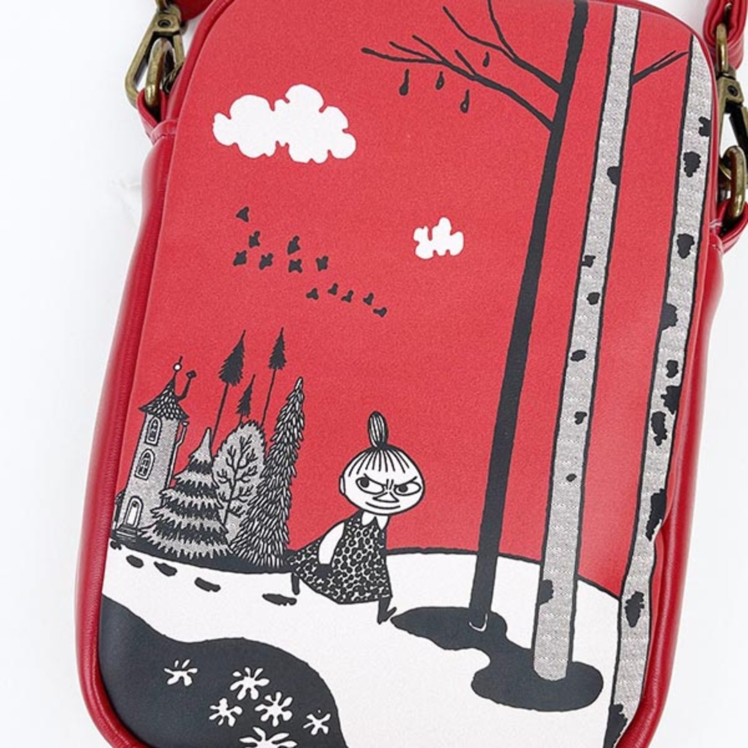 MOOMIN(ムーミン)のムーミン リトルミイ 2WAYミニショルダーバッグ レッド レディースのバッグ(ショルダーバッグ)の商品写真