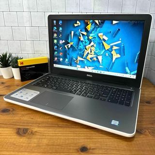 デル(DELL)の【高性能】かわいいDELLホワイト☘7世代i5☘新品SSD512GB/12GB(ノートPC)