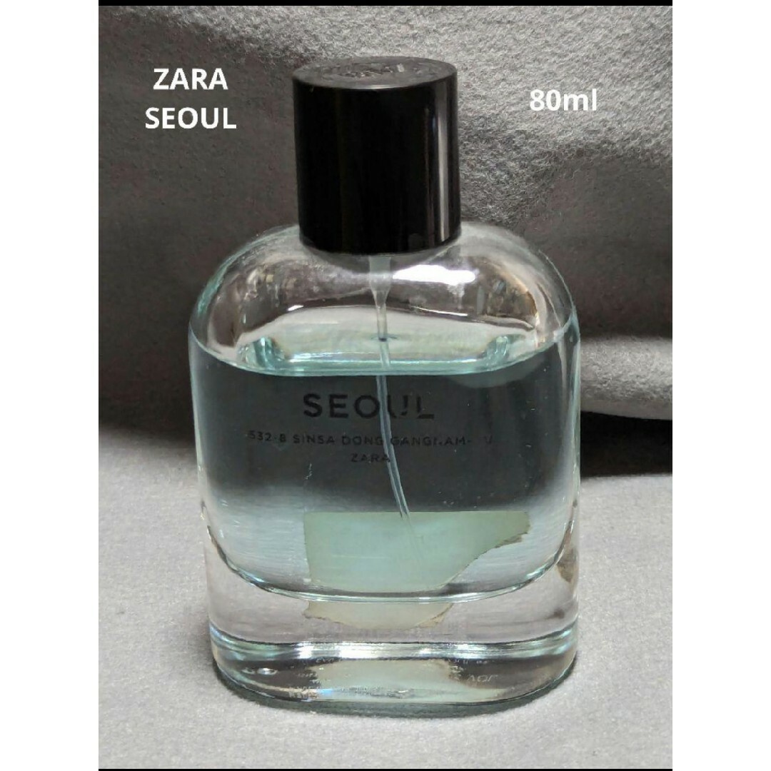 ZARA - ZARA SEOUL オードトワレ80mlの通販 by ベム兄's shop ZARA - ZARA SEOUL オードトワレ80mlの通販 by ベム兄's shop
