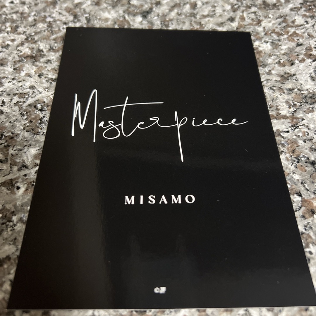 TWICE(トゥワイス)のMISAMO ミナ トレーディングカード エンタメ/ホビーのタレントグッズ(アイドルグッズ)の商品写真