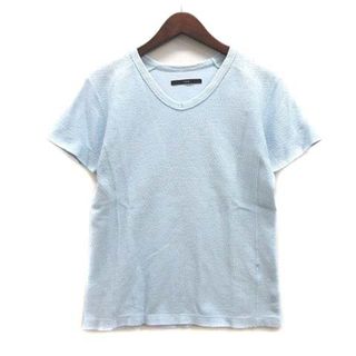 エイケイエム(AKM)のエーケーエム AKM からみ ジャージー Vネック Tシャツ 半袖 T151 M(Tシャツ/カットソー(半袖/袖なし))