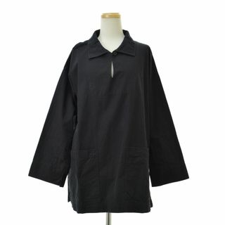 マーガレットハウエル(MARGARET HOWELL)の【MARGARETHOWELLMHL】BLACK WARP DENIM シャツ(シャツ/ブラウス(長袖/七分))