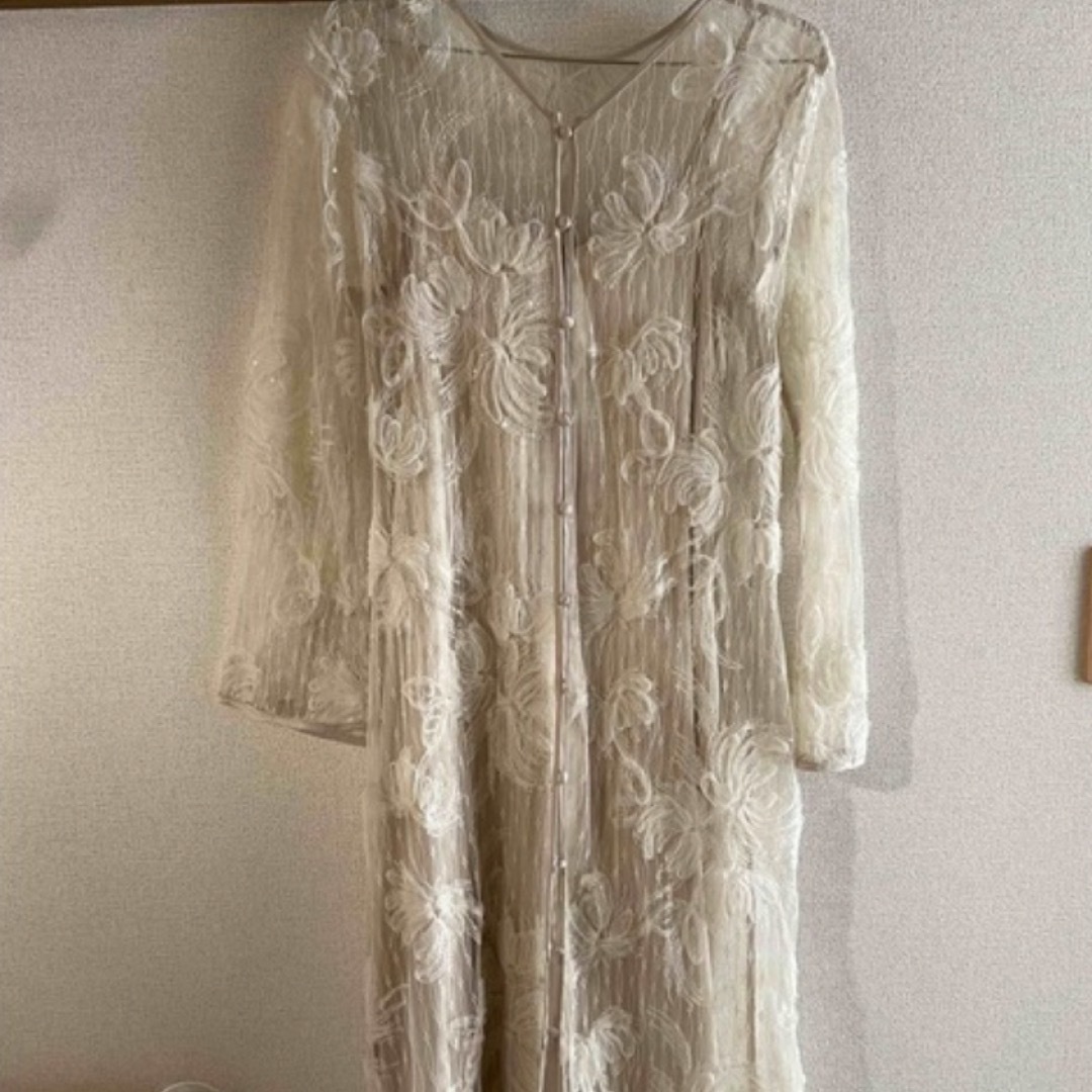 Ameri VINTAGE(アメリヴィンテージ)のameri UNDRESSED 2WAY FAIRY LACE DRESS レディースのワンピース(ロングワンピース/マキシワンピース)の商品写真