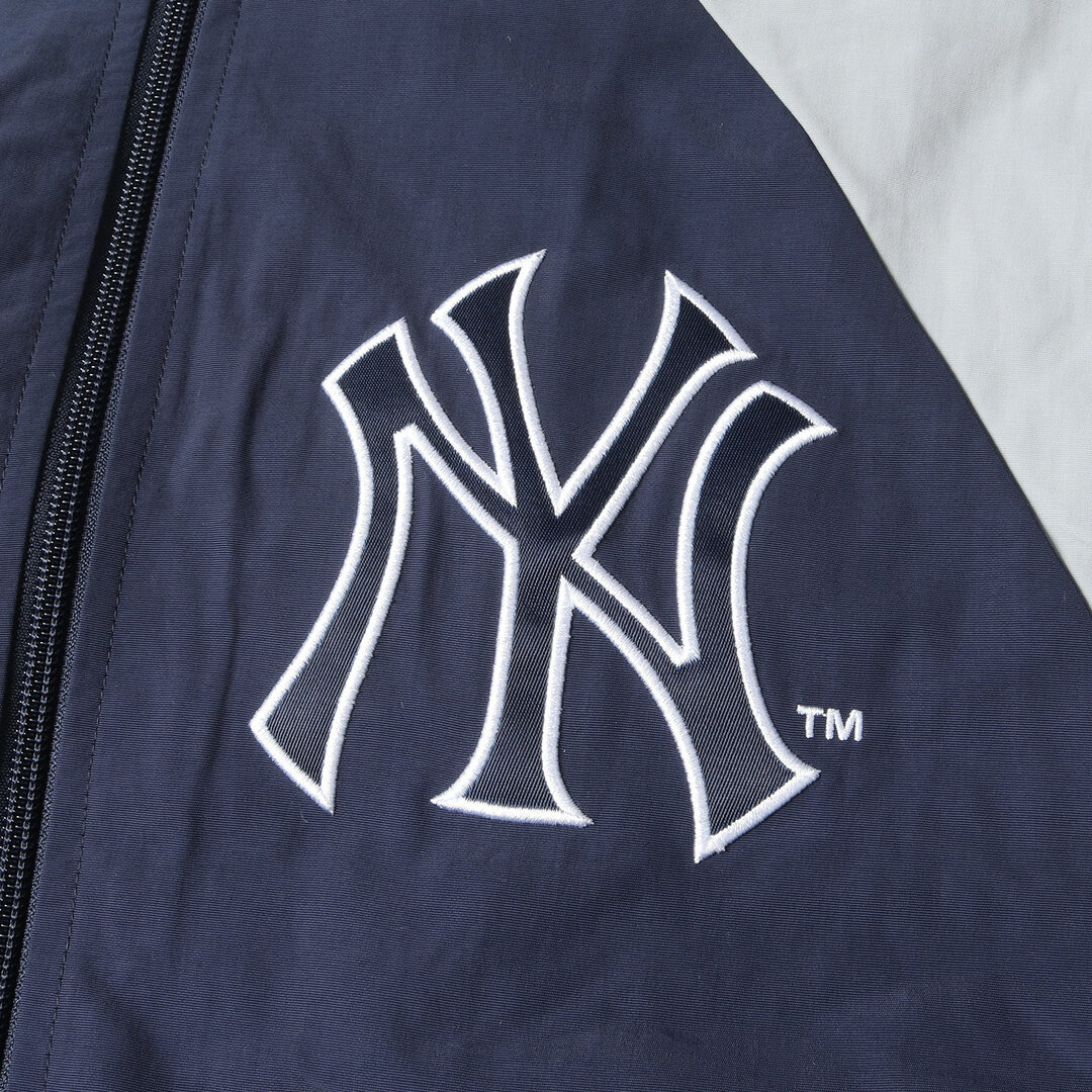 Supreme(シュプリーム)の美品 Supreme シュプリーム ジャケット サイズ:M 21AW New York Yankees ×MLB ナイロン トラックジャケット Track Jacket ネイビー グレー ニューヨークヤンキース コラボ アウター ブルゾン ジャンパー 上着【メンズ】【中古】 メンズのジャケット/アウター(その他)の商品写真