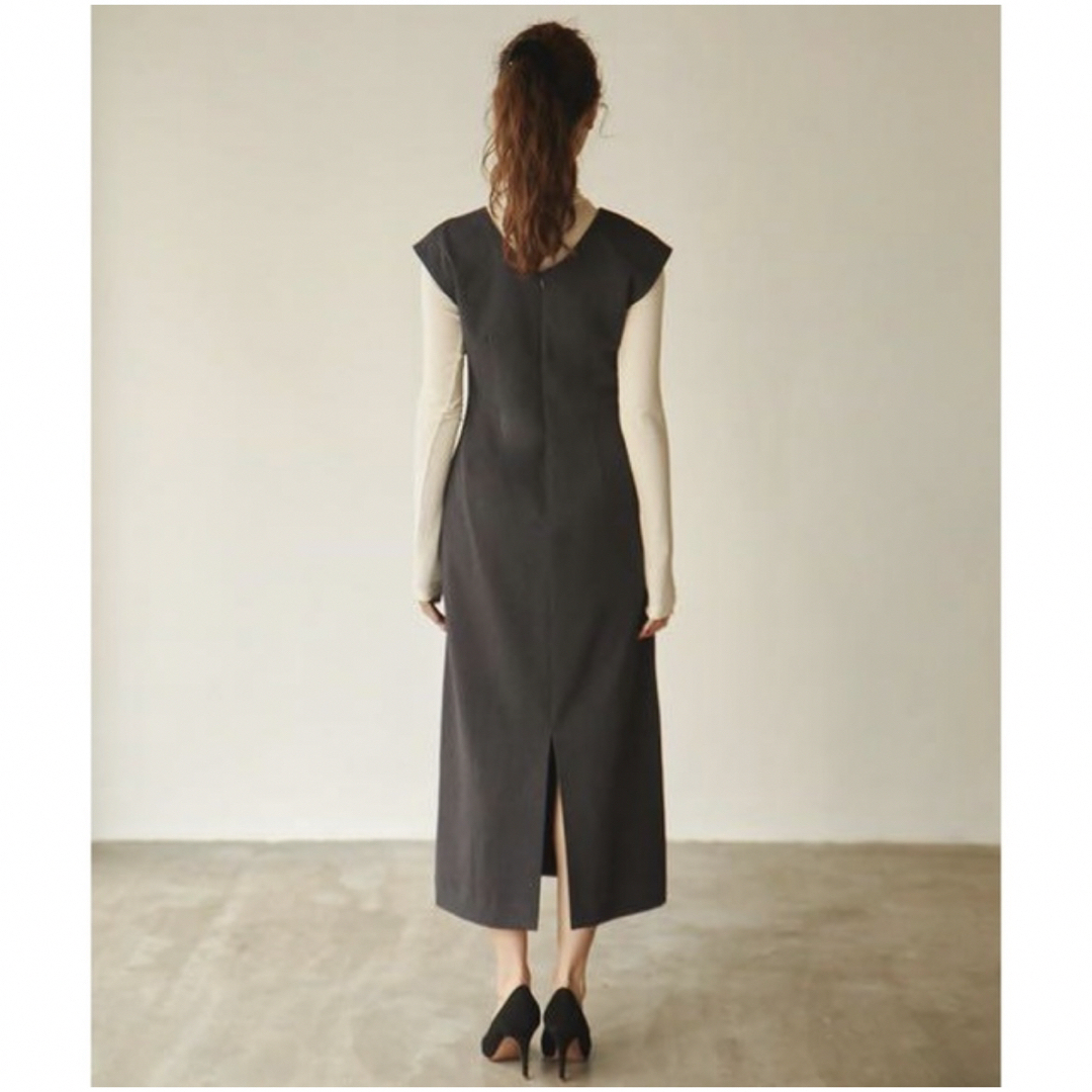 RANDEBOO(ランデブー)の極美品☆Randeboo minimal set dress ワンピース グレー レディースのワンピース(ロングワンピース/マキシワンピース)の商品写真