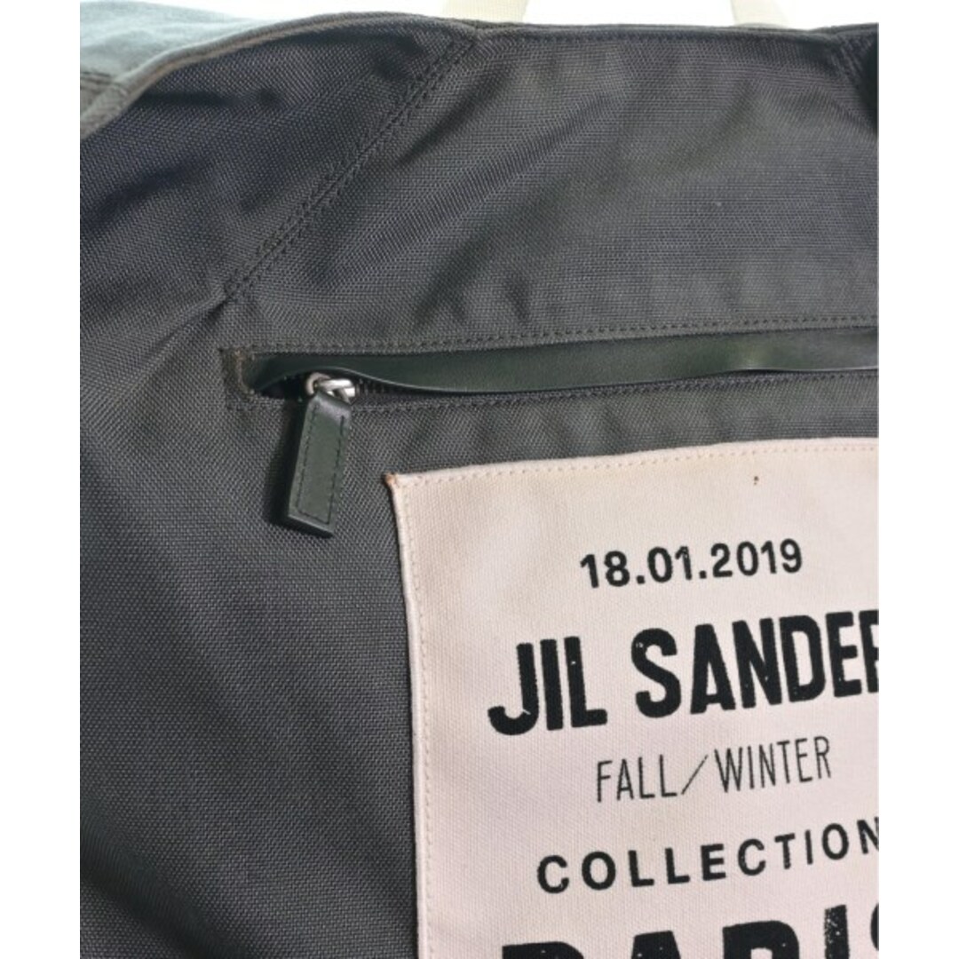 Jil Sander(ジルサンダー)のJIL SANDER ジルサンダー バックパック・リュック - カーキ 【古着】【中古】 メンズのバッグ(バッグパック/リュック)の商品写真