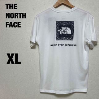 ザノースフェイス(THE NORTH FACE)のノースフェイス  ショートスリーブバンダナスクエアロゴティー レディース(Tシャツ(半袖/袖なし))