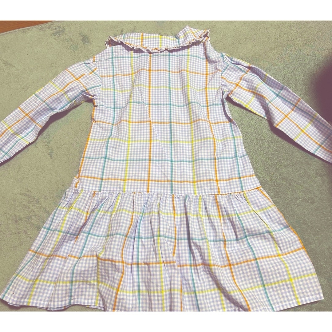 mou jon jon(ムージョンジョン)のムージョンジョン　mou jonjon 130 ワンピース キッズ/ベビー/マタニティのキッズ服女の子用(90cm~)(ワンピース)の商品写真