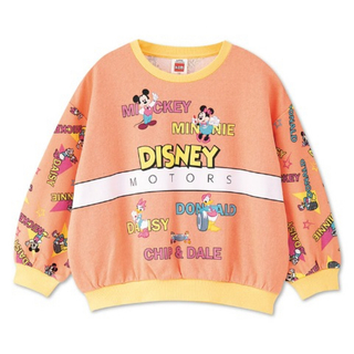 ディズニー(Disney)の【新品】Disney オレンジ Littc TOMICA トレーナー 110cm(Tシャツ/カットソー)