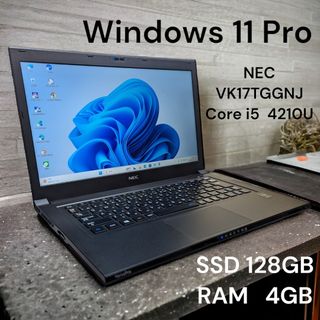 エヌイーシー(NEC)のNEC VersaPro VK17T   Core i5  4210U(ノートPC)