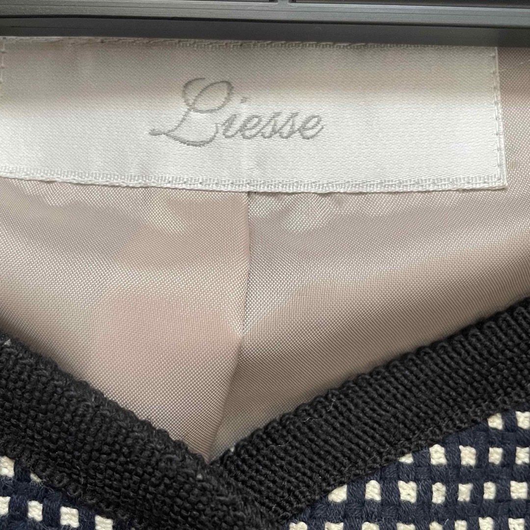 Liesse(リエス)のLiesse  ノーカラージャケット レディースのジャケット/アウター(ノーカラージャケット)の商品写真