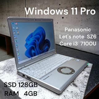 パナソニック(Panasonic)のPanasonic  Let's note SZ6  Core i3 7100U(ノートPC)