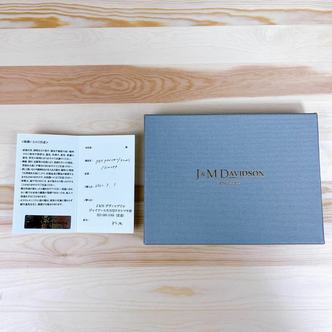 J&M DAVIDSON(ジェイアンドエムデヴィッドソン)のJ&M DAVIDSON キーケース キーポーチ コインケース スタッズ レディースのファッション小物(キーケース)の商品写真