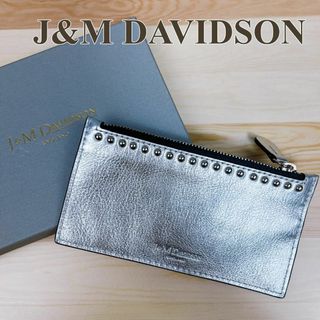 ジェイアンドエムデヴィッドソン(J&M DAVIDSON)のJ&M DAVIDSON キーケース キーポーチ コインケース スタッズ(キーケース)