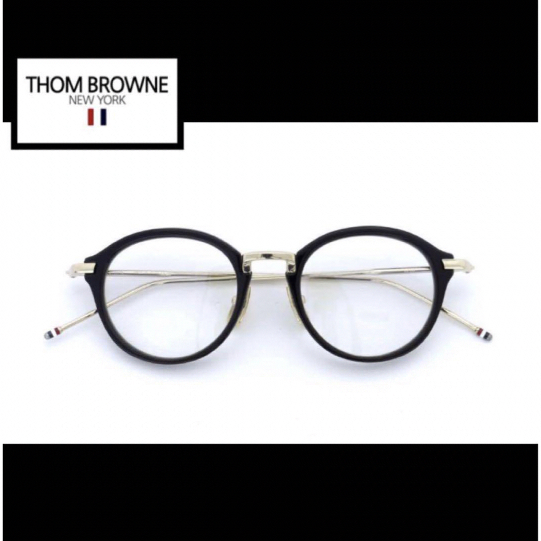 THOM BROWNE(トムブラウン)のトムブラウン thom brown シルバー メガネ 眼鏡 tb011 メンズのファッション小物(サングラス/メガネ)の商品写真