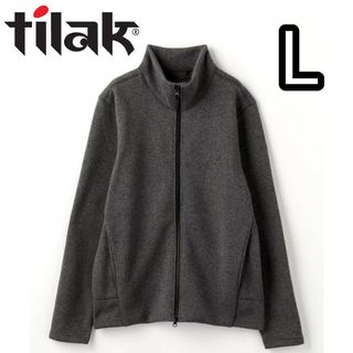 ティラック(TILAK)の新品■Tilak MONK ZIP SWEATER L フリースジャケット(ブルゾン)