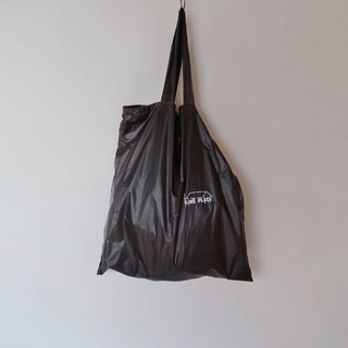 アトリエ ユヌ プラス　超軽量買い物袋　ブラック　Mサイズ(エコバッグ)