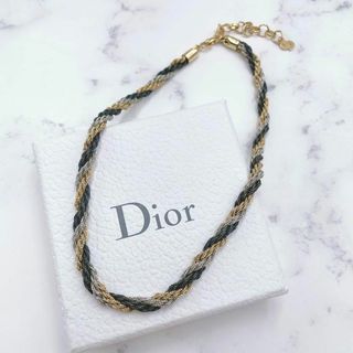 ディオール(Christian Dior) ネックレス（ブラック/黒色系）の通販 200