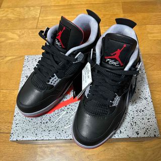 ジョーダン(Jordan Brand（NIKE）)のNIKE AIRJORDAN4 RETRO BredReimagined26cm(スニーカー)