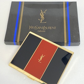 イヴサンローラン(Yves Saint Laurent)の極美品 イヴサンローラン シガレットケース 名刺入れ カードケース マルチケース(名刺入れ/定期入れ)