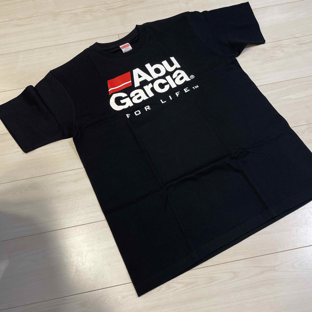 AbuGarcia(アブガルシア)のアブガルシア イチバンエイト Tシャツ ブラック Lサイズ スポーツ/アウトドアのフィッシング(その他)の商品写真