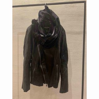 バッファローボブス(BUFFALO BOBS)の00s  BUFFALO BOBS gimmick leather jacket(レザージャケット)