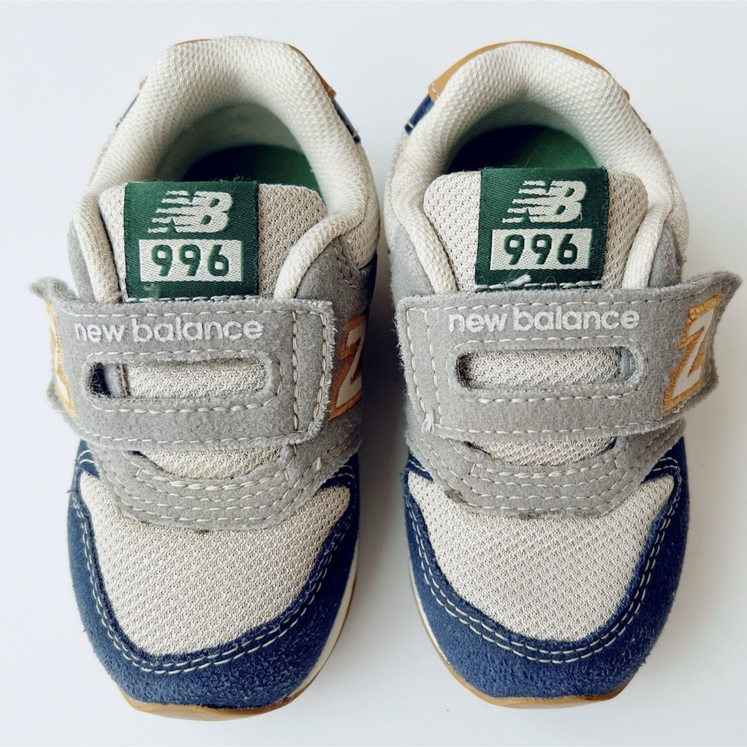 New Balance(ニューバランス)の極美品★NEW BALANCE 996 ベビーシューズ マルチカラー 13cm キッズ/ベビー/マタニティのベビー靴/シューズ(~14cm)(スニーカー)の商品写真