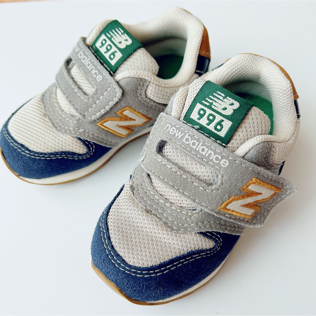 New Balance(ニューバランス)の極美品★NEW BALANCE 996 ベビーシューズ マルチカラー 13cm キッズ/ベビー/マタニティのベビー靴/シューズ(~14cm)(スニーカー)の商品写真