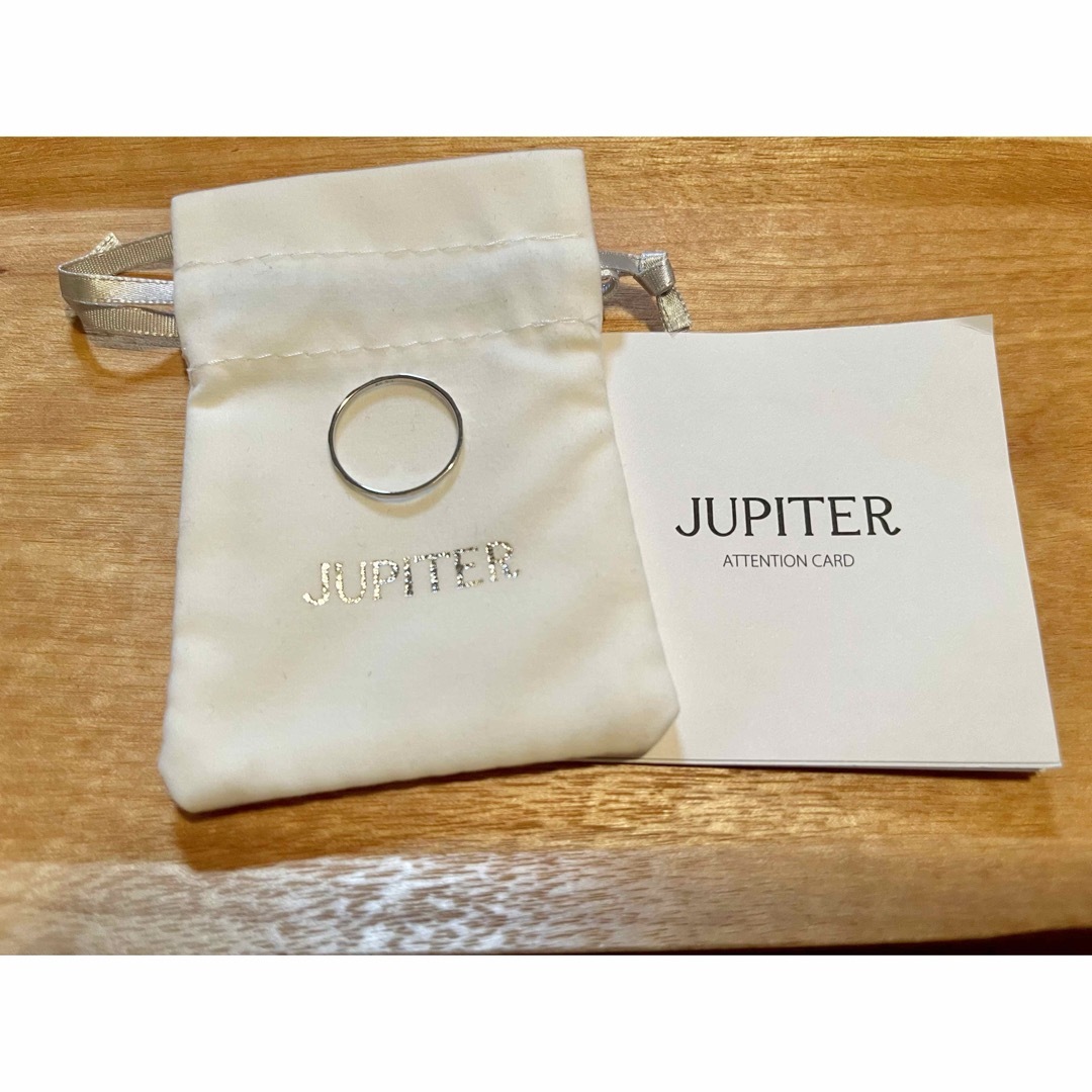 JUPITER【K10WG】スリムリング　11号 レディースのアクセサリー(リング(指輪))の商品写真