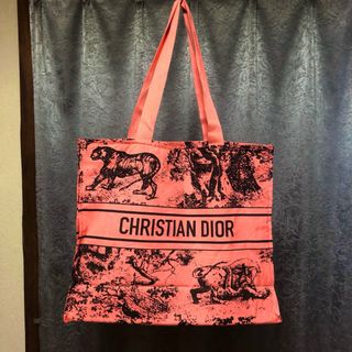 ディオール(Dior)のDior トワルドゥジュイ　ディオール　トートバッグ　ノベルティ　非売品　赤(トートバッグ)