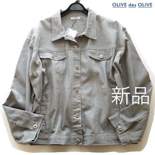 オリーブデオリーブ(OLIVEdesOLIVE)の新品OLIVE des OLIVE オーバーサイズルーズGジャン/BL(Gジャン/デニムジャケット)