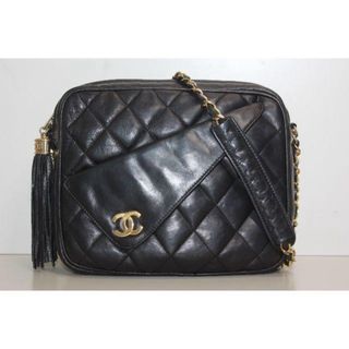 シャネル(CHANEL)のヴィンテージ CHANELマトラッセフリンジショルダー(ショルダーバッグ)