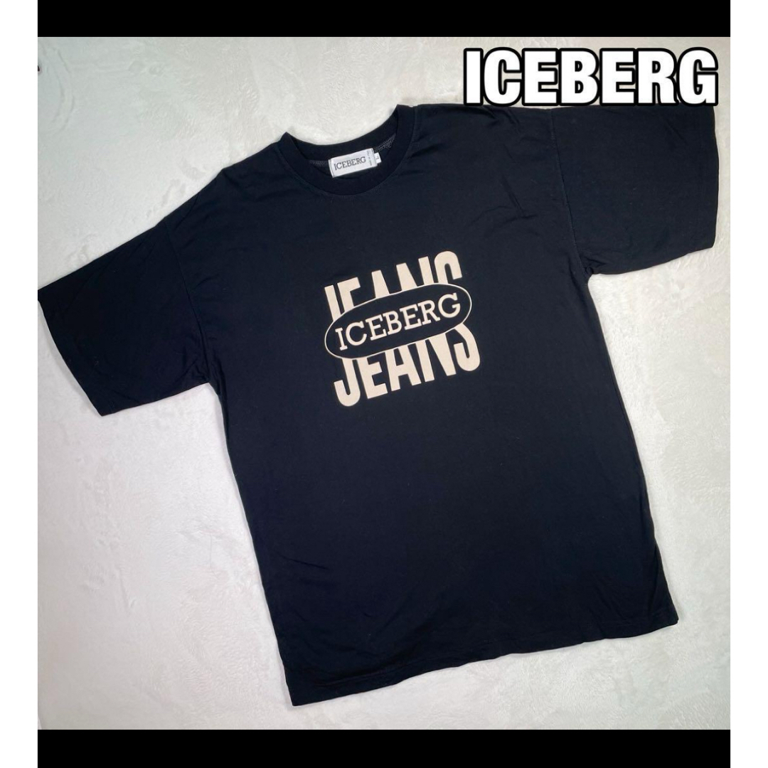 ICEBERG(アイスバーグ)の【ICEBERG】美品 90'sビンテージ tシャツ ビッグプリント イタリア製 メンズのトップス(Tシャツ/カットソー(半袖/袖なし))の商品写真