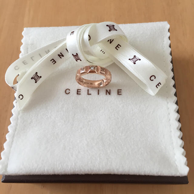 celine(セリーヌ)のわんこ様専用 セリーヌ K10 指輪 レディースのアクセサリー(リング(指輪))の商品写真