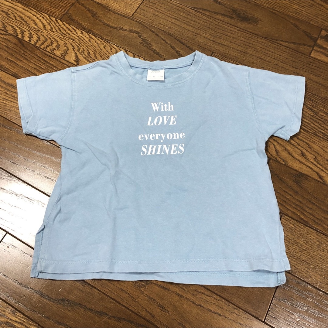 ZARA KIDS(ザラキッズ)のZARA Tシャツ　110 キッズ/ベビー/マタニティのキッズ服男の子用(90cm~)(Tシャツ/カットソー)の商品写真