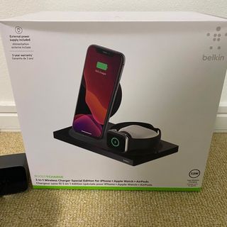 BOOST↑CHARGE 3-in-1 Wireless Charger(バッテリー/充電器)