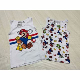 エイチアンドエム(H&M)のマリオ　タンクトップ 110(Tシャツ/カットソー)