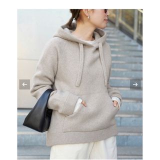 ドゥーズィエムクラス(DEUXIEME CLASSE)のDeuxieme Classe Knitted フーディー(ニット/セーター)