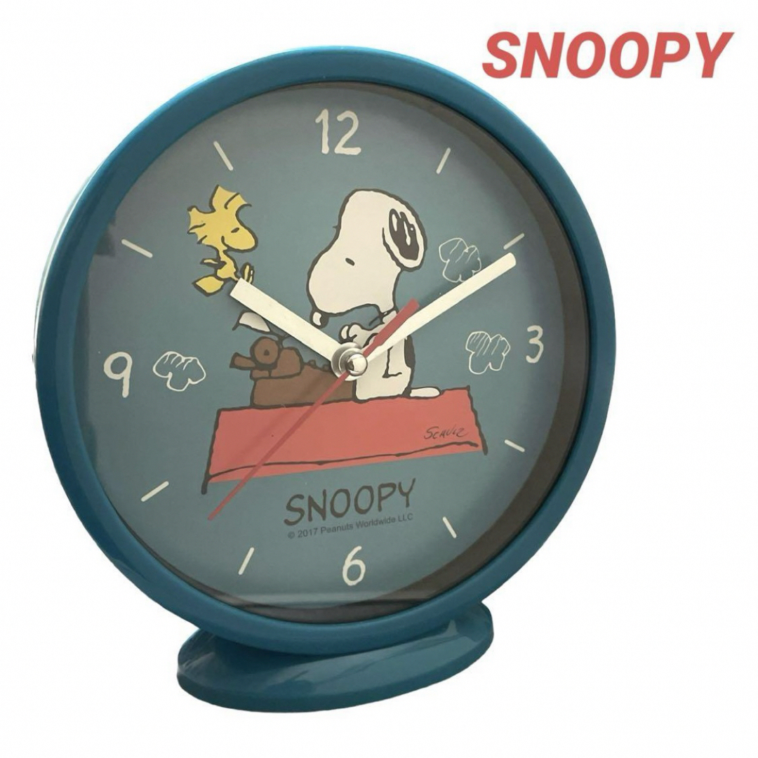 SNOOPY(スヌーピー)の新品未使用　スヌーピー❤置時計　掛け時計　クロック　即購入可能 インテリア/住まい/日用品のインテリア小物(置時計)の商品写真