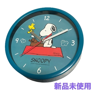 スヌーピー(SNOOPY)の新品未使用　スヌーピー❤置時計　掛け時計　クロック　即購入可能(置時計)