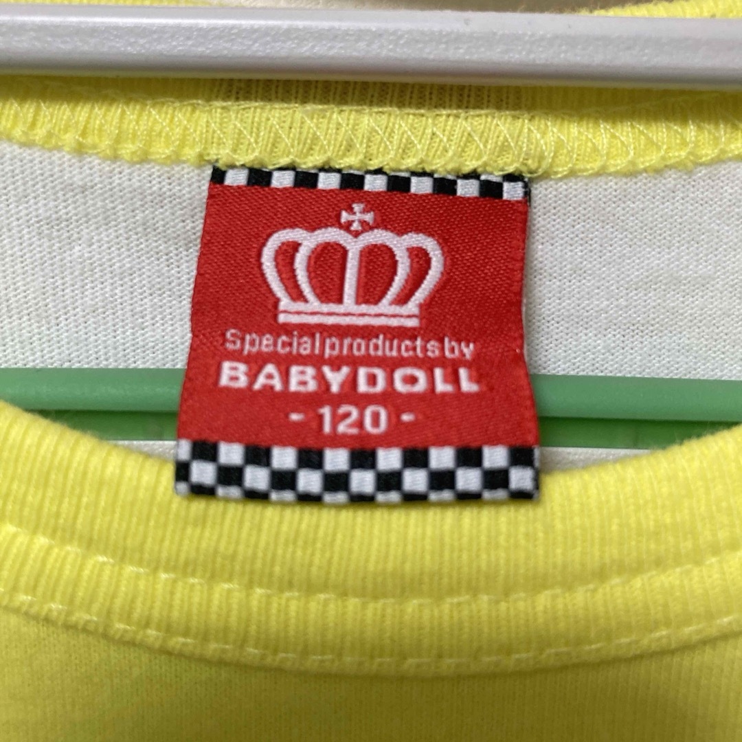 BABYDOLL(ベビードール)のベビードール　ディズニー　カーズ　120  ロンT   長袖Tシャツ　男の子 キッズ/ベビー/マタニティのキッズ服男の子用(90cm~)(Tシャツ/カットソー)の商品写真