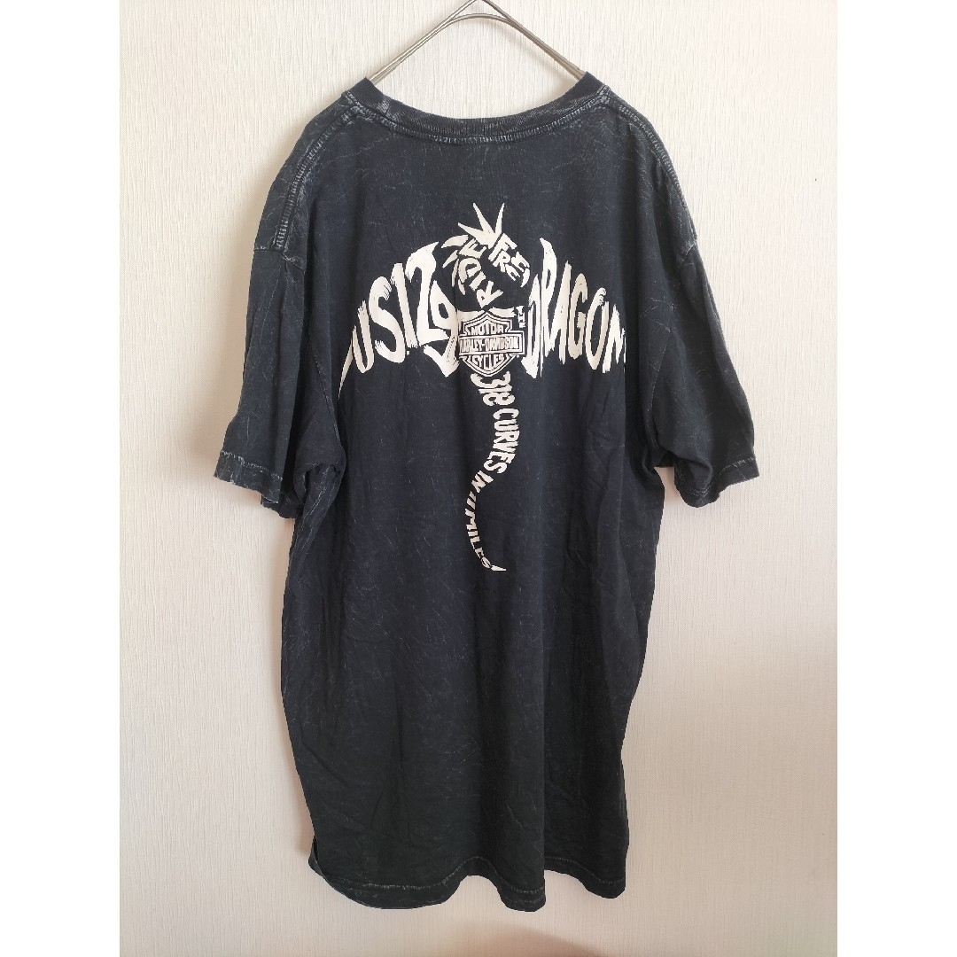 Harley Davidson(ハーレーダビッドソン)の[ハーレーダビットソンドラゴンtシャツ] メンズのトップス(Tシャツ/カットソー(半袖/袖なし))の商品写真