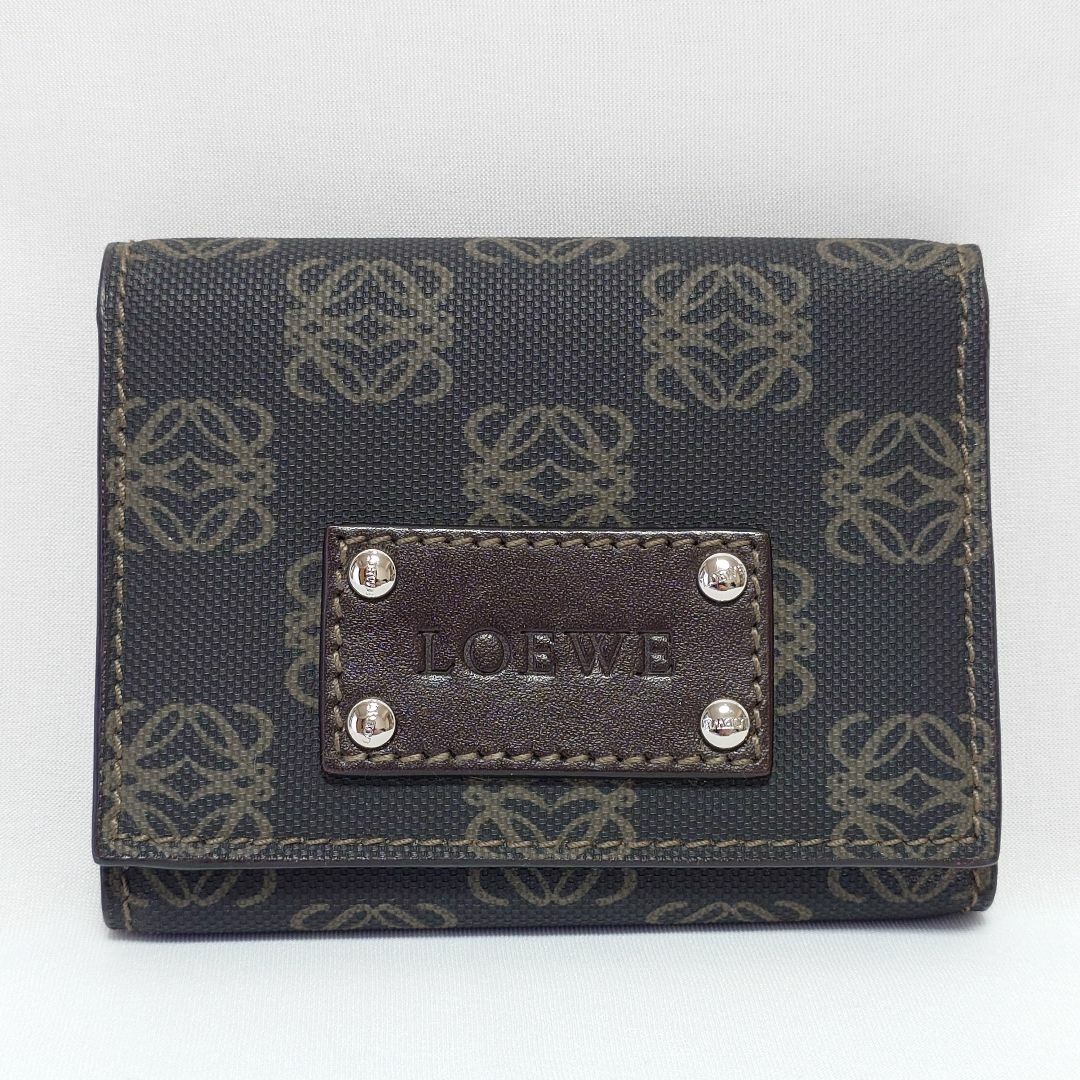 LOEWE(ロエベ)の未使用 ロエベ LOEWE 財布 アナグラム コンパクト ミニ ヴィンテージ レディースのファッション小物(財布)の商品写真