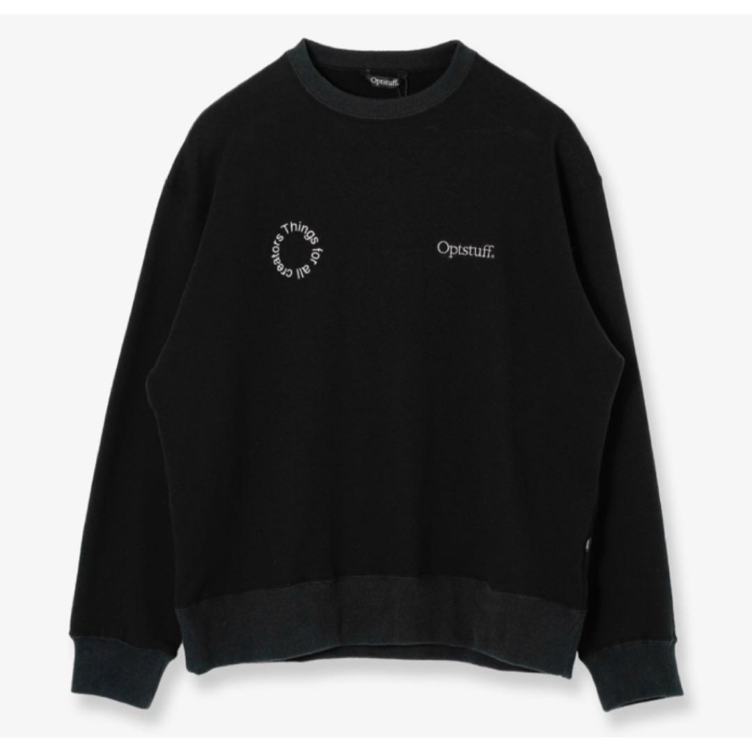 1LDK SELECT(ワンエルディーケーセレクト)の★新品未使用【OPTSTUFF】CREWNECK SWEAT SHIRT メンズのトップス(スウェット)の商品写真