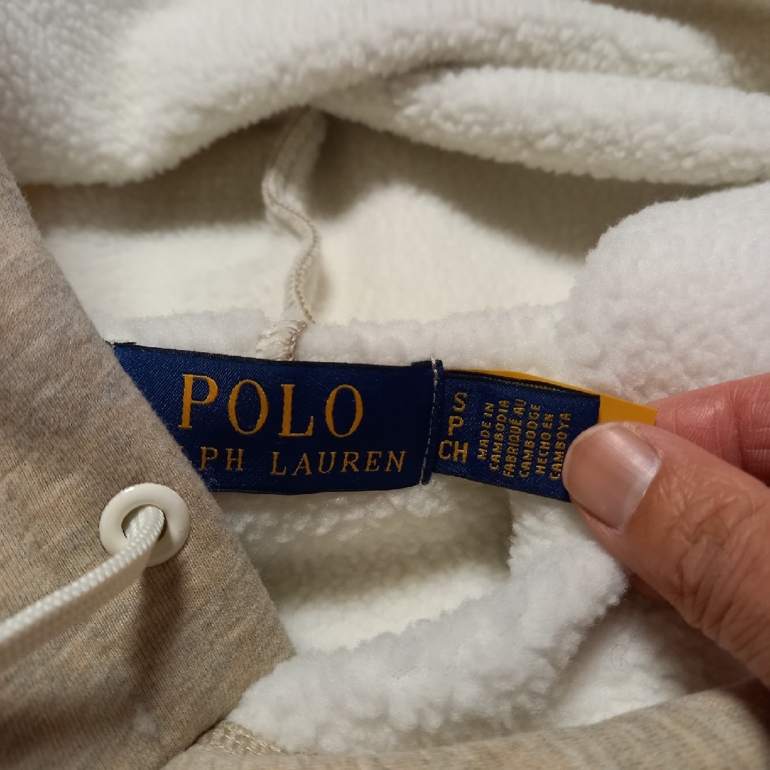 POLO RALPH LAUREN(ポロラルフローレン)のPORO RALPH LAUREN 裏起毛パーカー メンズのトップス(パーカー)の商品写真