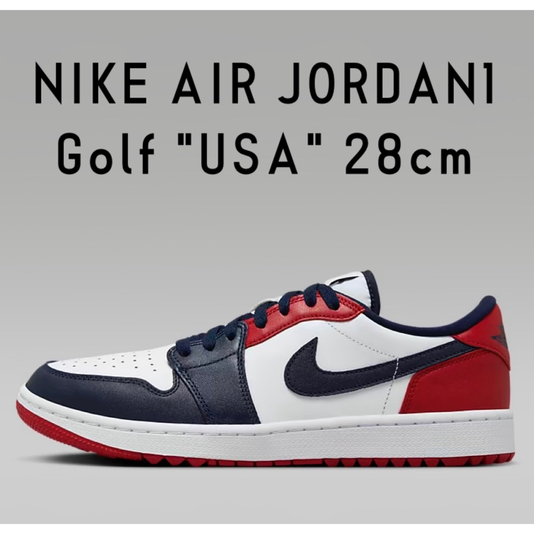 Jordan Brand（NIKE）(ジョーダン)の新品　黒タグ付　NIKE AIR JORDAN1 Golf 28cm スポーツ/アウトドアのゴルフ(シューズ)の商品写真