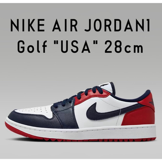 ジョーダン(Jordan Brand（NIKE）)の新品　黒タグ付　NIKE AIR JORDAN1 Golf 28cm(シューズ)