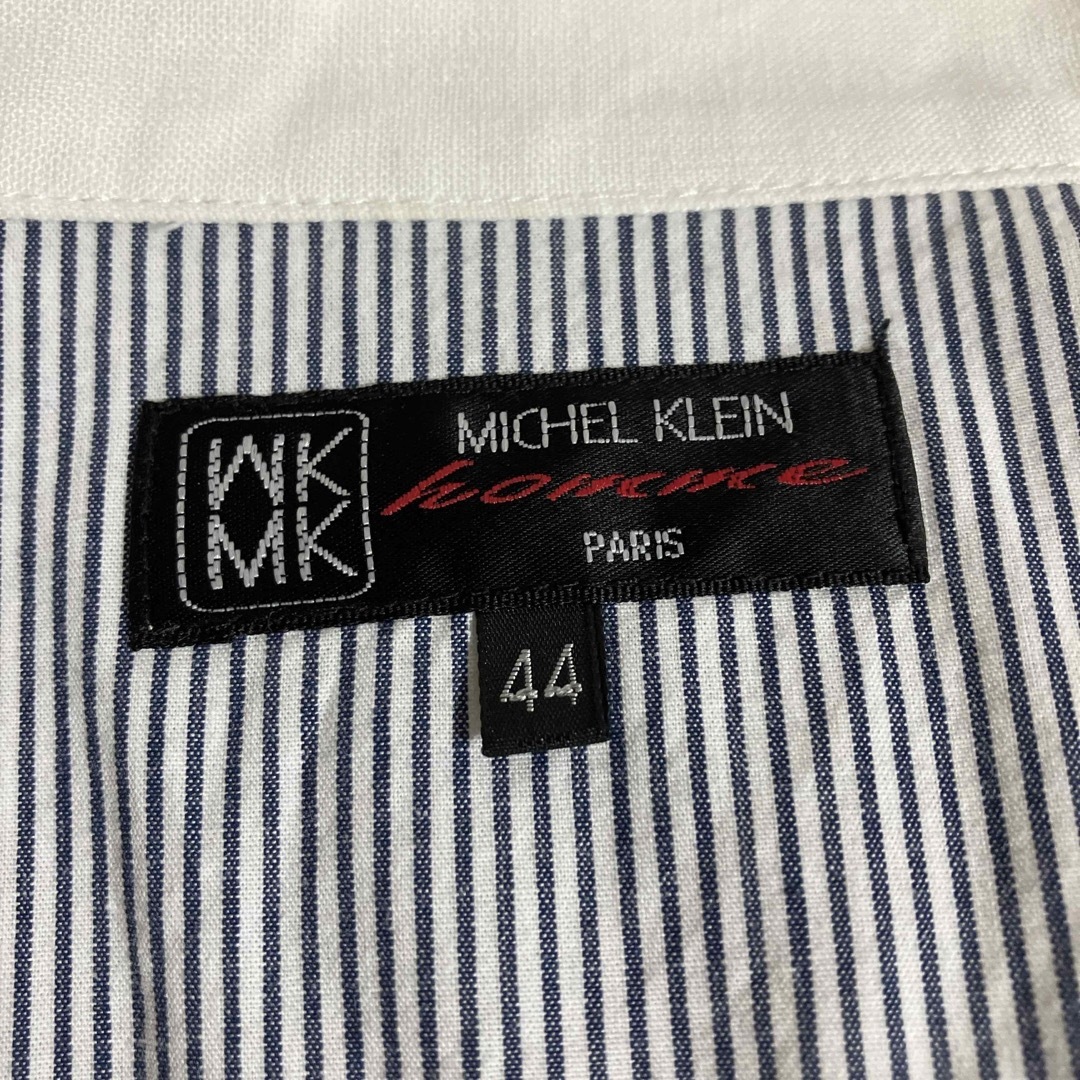 MK MICHEL KLEIN homme(エムケーミッシェルクランオム)のMK homme ミッシェルクラン　半袖シャツ　Sサイズ メンズのトップス(シャツ)の商品写真